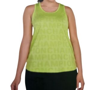 Champion Women's Green Tank Top Sz Xl Nwt